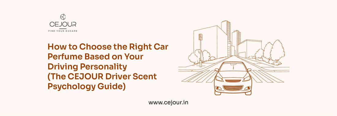 How to Choose the Right Car Perfume Based on Your Driving Personality (The CEJOUR Driver Scent Psychology Guide) - Cejour