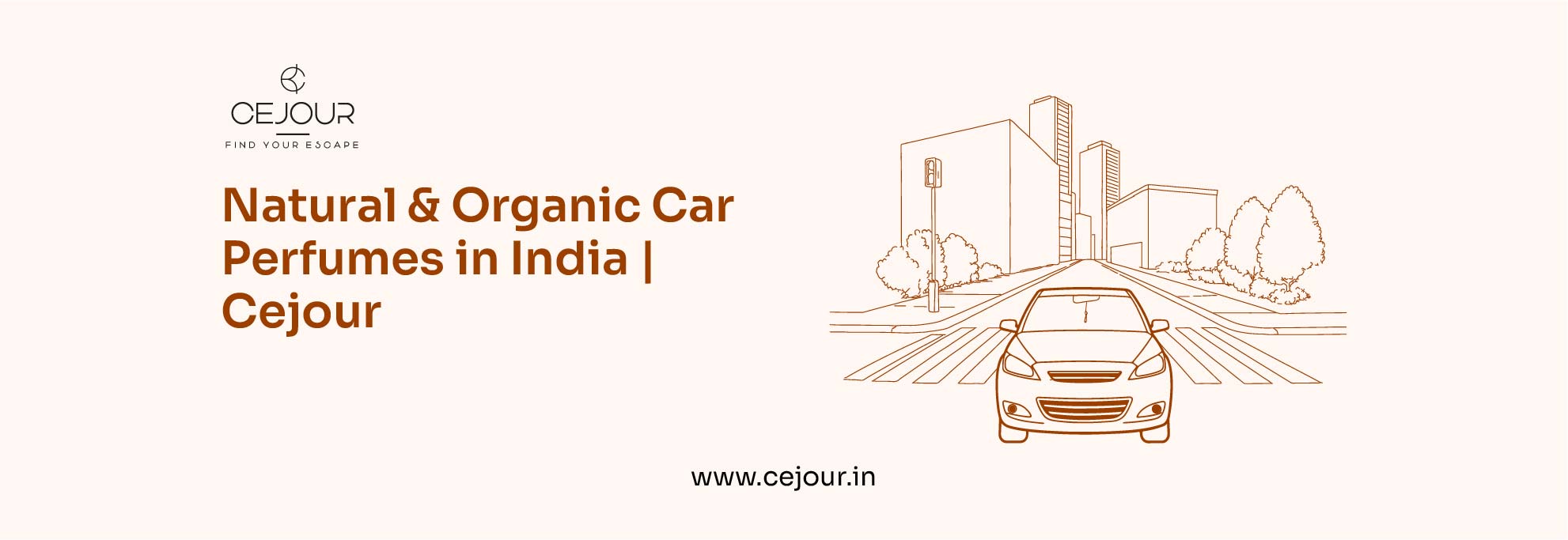 Natural & Organic Car Perfumes in India | Cejour - Cejour