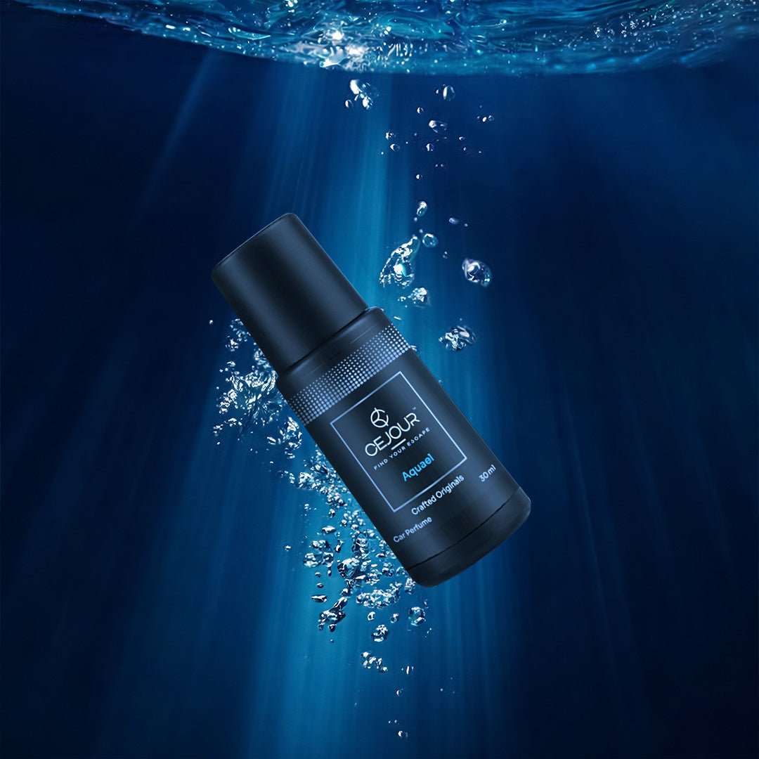 Cejour AQUAEL Oceanic Car Perfume Spray with Hanging Card – 30 ml | 60+ Days, 300+ Sprays - Cejour