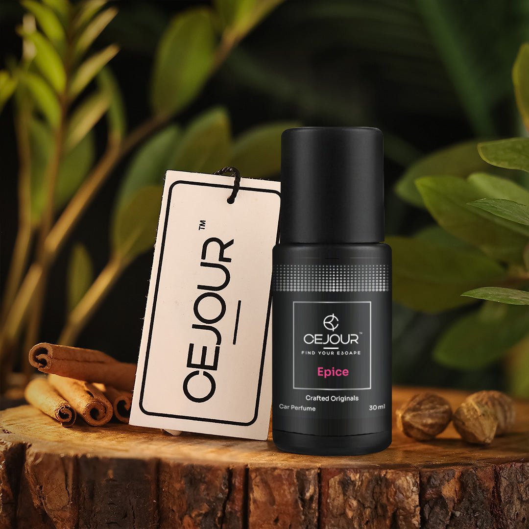 Cejour ÉPICE Istanbul Spice Car Perfume Spray with Hanging Card – 30 ml | 60+ Days, 300+ Sprays - Cejour