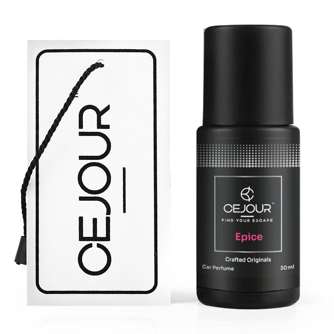 Cejour ÉPICE Istanbul Spice Car Perfume Spray with Hanging Card – 30 ml | 60+ Days, 300+ Sprays - Cejour