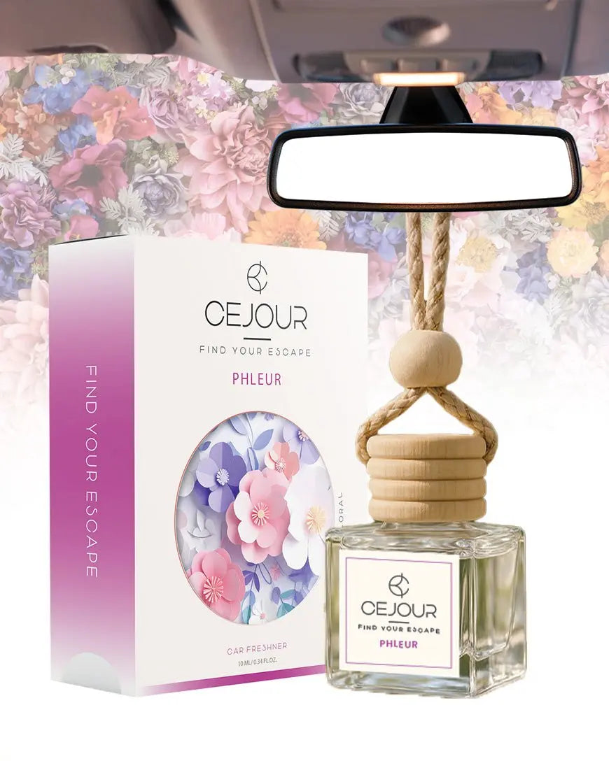 PHLEUR Floral Car Perfume Diffuser – 10 ml - Cejour